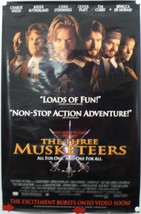 The Three Musketeers 1993 Charlie Sheen, Chris O&#39;donnell, And Tim Curry - £20.26 GBP