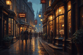 Photo Enchanting Vintage-City Atmosphere - €2,16 EUR