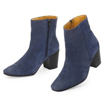 Charleston Shoe Co. drake ankle bootie in Blue - £59.05 GBP