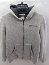 Backcountry Marine Layer Hoodie Mens Small Gray Full Zip Thick Lined Jacket - $14.99