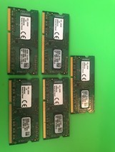 Kingston 20GB (5x4GB) PC3-12800 DDR3-1600 SODIMM Laptop Memory KTD-L3CS/4G - £25.16 GBP