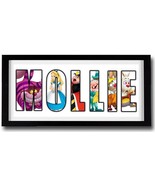 ALICE IN WONDERLAND Personalised Name Print Art - High Quality Frame Inc... - $49.37 CAD