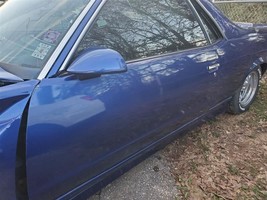 1986 1987 Chevrolet El Camino OEM Left Front Door Small Damage See Pictures Blue - £939.74 GBP