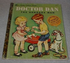 Doctor Dan the Bandage Man 50th Anniversary Little Golden Book  - £7.86 GBP
