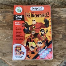 LeapFrog LeapPad Learning Interactive Book Cartridge The Incredibles Gra... - $9.88