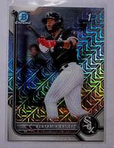 2022 Bowman Chrome Benyamin Bailey Mojo 1st on Bowman Refractor Baseball Card - £7.50 GBP