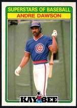 Chicago Cubs Andre Dawson 1988 Kay Bee Superstars Baseball Card #8 nr mt - £0.39 GBP