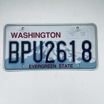  Washington Evergreen State Passenger License Plate BPU2618 - $225.96 MXN