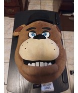 Five Nights At Freddys 17&quot;  Fazbear Head Face Plush Pillow - FNAF - $33.63 CAD
