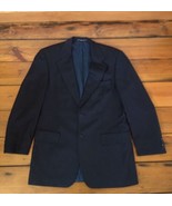 Hugo Boss Loro Piana Super 110s Wool Suit Jacket USA Made 36R 41&quot; Chest - £199.11 GBP