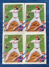 Lot of 4 2021 Topps 508 Jojo Romero Phillies Rookie Card RC Gold Stars - $2.00