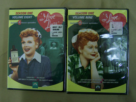 I Love Lucy Season 1,  Volume 8 &amp; 9  TWO DVDS - £10.27 GBP