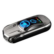 Double Arc Electric Lighter Usb Rechargeable Lighter With Fingerprint Se... - £17.52 GBP