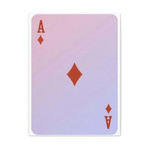 Ace Of Diamonds Playing Card Canvas Wall Art for Home Decor Ready-to-Hang - $85.49+