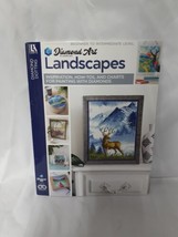 Leisure Arts Diamond Dotting Art Landscapes Pattern Book (Cross Stitch too) - $7.76