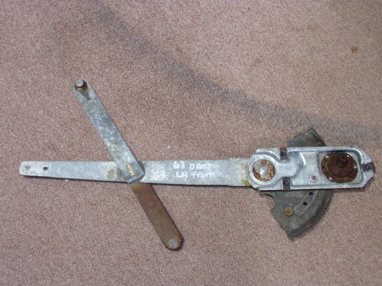 1963 Dodge Dart 2D LH Front Window Regulator OEM 64 65 Plymouth Valiant ... - $180.00