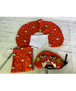DC Comics The Flash Face Eye Mask Sleep Cover And Inflatable Neck Pillow... - £19.16 GBP