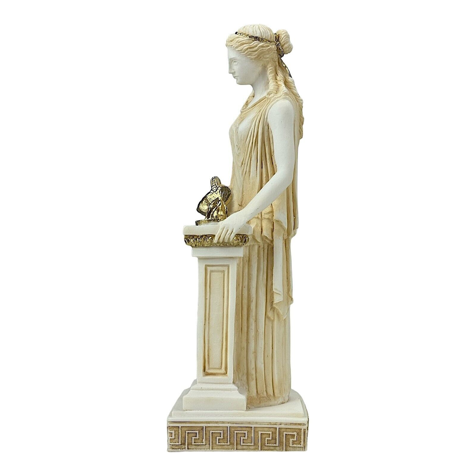 Statue Hestia Vesta déesse de la maison et sculpture de famille figurine fait... Item image 3