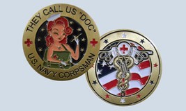 Navy Hospital Corpsman They Call Us &quot;Doc&quot; Challenge Coin - £27.41 GBP