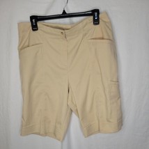 Tail Womens size Yellow 14 Bermuda Golf Shorts - £9.01 GBP