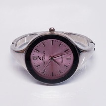 Women&#39;s Contemplate Bengal Wristwatch Metallic Pink Face Silver Tone Hin... - $16.06