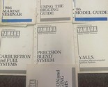 1986 Yamaha Marine Seminar Grinding Guide Carburetor Fuel Sys Manual Set... - $99.80