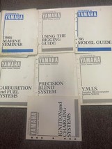 1986 Yamaha Marine Seminar Grinding Guide Carburetor Fuel Sys Manual Set... - $99.80