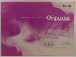 The Organist May 1971 A Bi-Monthly Publication for Church Organists - £4.05 GBP