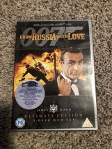 From Russia with Love DVD James Bond Movie 007 2 Disc Ultimate Edition w Booklet - £9.54 GBP