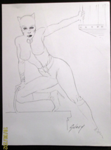 PAUL GULACY:ARTIST: (CATWOMAN) ORIGINAL SEXY ART DRAWING (CLASSIC) - $1,484.99
