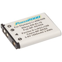 Power2000 LI-40B LI-42B Battery for Olympus Stylus 790, 820, 840, 850, 770, 760 - £15.79 GBP