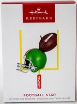 Hallmark Football Star  Keepsake Ornament 2023 - £15.02 GBP