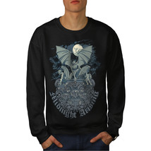 Midnight Demon Horror Jumper Gargoyle Myth Men Sweatshirt - £15.57 GBP+