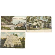 Set of 3 1907-11 GEORGIA Lithograph Postcards Augusta, Savannah Theatre, Atlanta - £15.20 GBP
