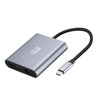 ADESSO USB C to Dual HDMI Adapter, Compact and Portable USB C Adapter, S... - $53.91