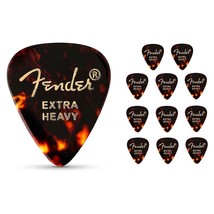 Fender 351 Standard Guitar Picks Extra Heavy 1 Dozen - £22.01 GBP