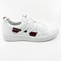 Mark Nason Palmilla Wabi Sabi White Red Mens Size 13 Leather Sneakers - £55.02 GBP
