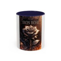 Vintage Steampunk Iron Rose Mechanical Floral Mug 11oz 15oz - $18.79+