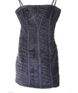 NEW! BCBG Max Azria Black Ruched Sela Strapless Convertible Evening Dress 2 - £61.63 GBP