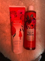 Avon smitten with roses lotion and body wash combo *2018  Brand New! NOS! - $22.80