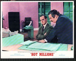 Hot Millions 11&quot;x14&quot; Lobby Card #1 Peter Ustinov Bob Newhart - $38.80