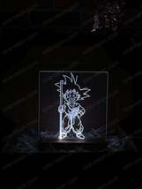 Kid Goku (Dragon Ball Z) - 3D Illusion Night Light Desk Lamp - £24.51 GBP