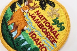 Vintage 1969 National Jamboree Idaho Round Boy Scouts of America Camp Patch - $11.69