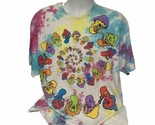 Liquid Blue 2016 Dancing Magic Mushrooms Spiral Tie Dye Graphic T-Shirt ... - £17.45 GBP