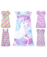 NWT The Childrens Place Girls Unicorn Llamacorn Koala Sloth Panda Nightg... - £6.61 GBP