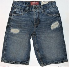 Arizona Jeans Co. Girls Destruction Wash Jean Shorts Size 12 Regular NWT - $12.59