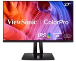 ViewSonic VP2756-2K 27 Inch Premium IPS 1440p Ergonomic Monitor with Ult... - £363.09 GBP+