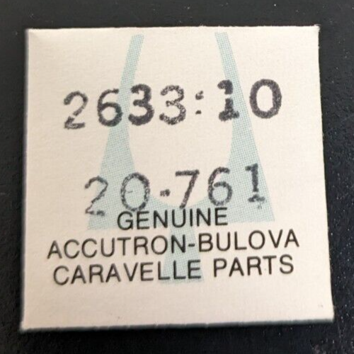Primary image for NOS Genuine Bulova Cal. 2633.10 Part # 20.761 Cell Strap