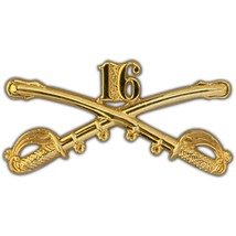 EagleEmblems P16191 BDG-Army,CAV.Swords,16TH (2.25&#39;&#39;) - $10.28