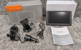 Portable Apple Carplay Screen for Car, 7" HD Car Stereo Touchscreen  New - $23.99